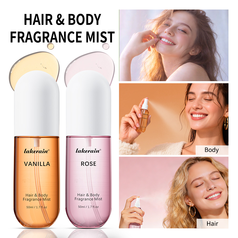 Hair Care Spray - 50ml 바닐라 로즈 향수 스프레이 헤어