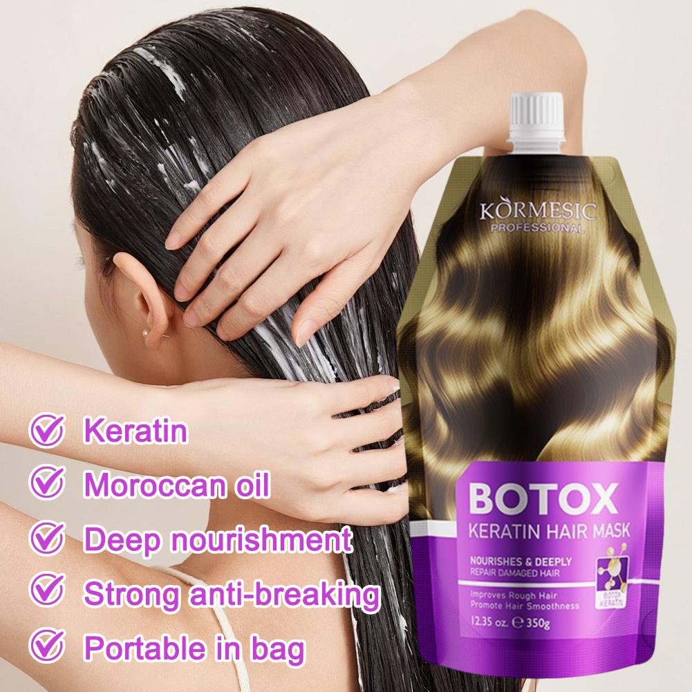 아르간 오일 케라틴 헤어 마스크 350g, 손상되고 건 - Bond Repair Shampoo 리뷰 및 가격