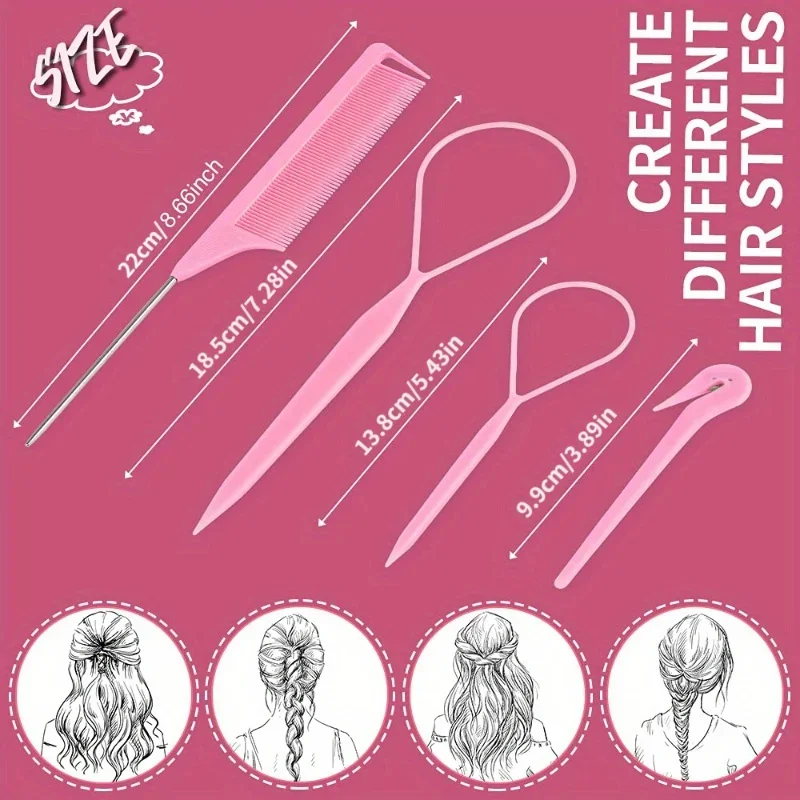 4/5/6개 헤어 브러쉬 세트 미용 스프레이 병 헤어  - Hair Care Spray 리뷰 및 가격