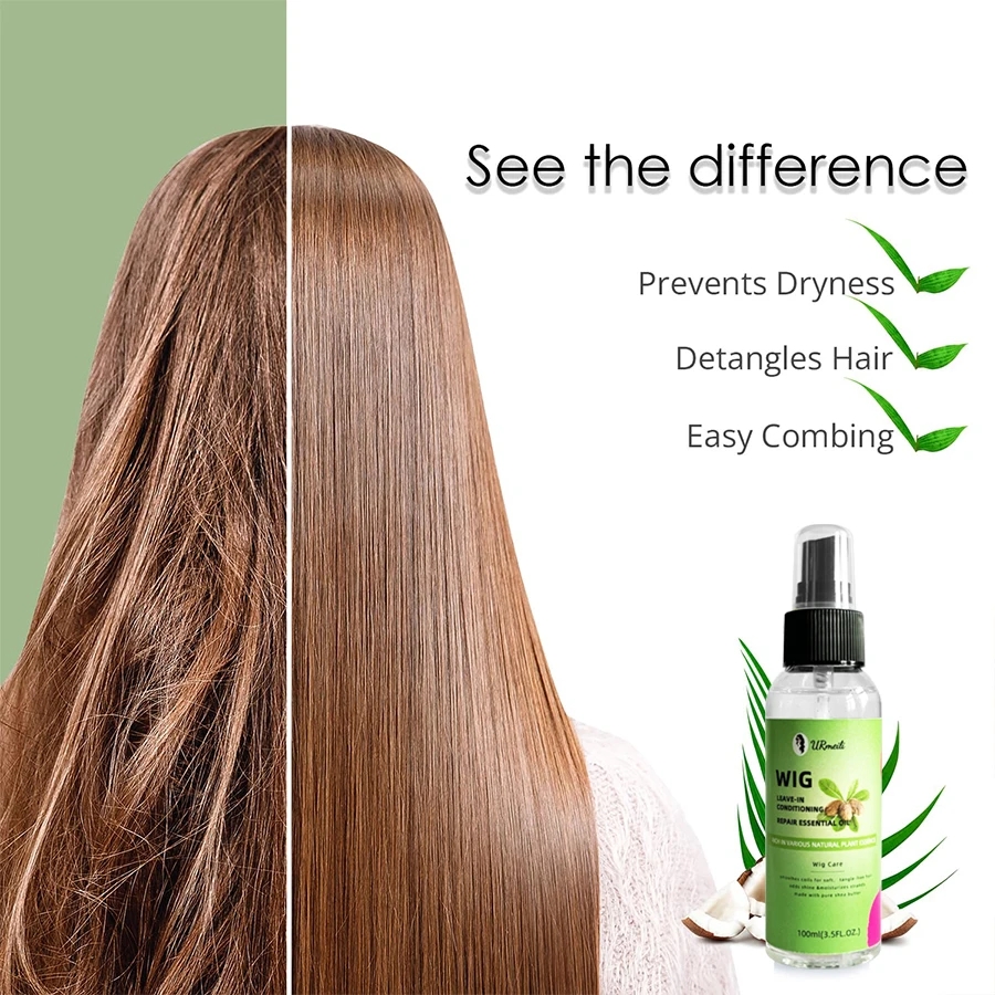 100ml 가발 케어 리브인 컨디셔너 스프레이 시어버터 - Hair Care Spray 리뷰 및 가격