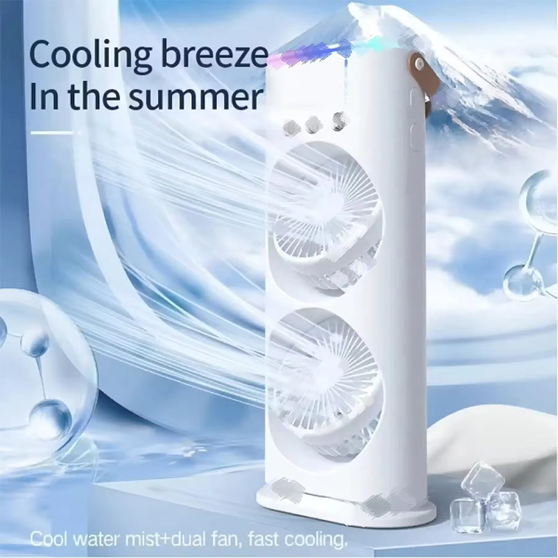 3 in 1 더블 헤드 스프레이 미스트 팬 휴대용 에어 - Hair Care Spray 리뷰 및 가격